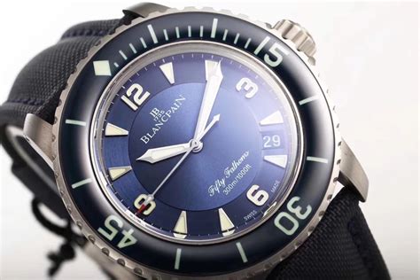 blancpain replica|best blancpain 50 fathoms homage.